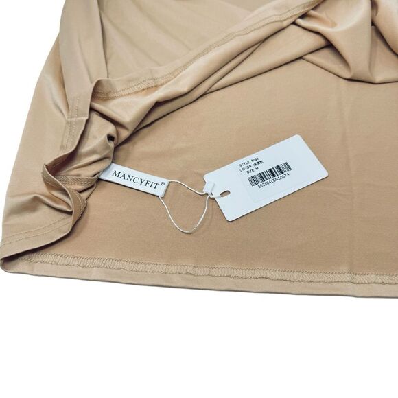 NEW. MANCYFIT Beige Medium Floral Waist Slip. - Picture 2 of 9